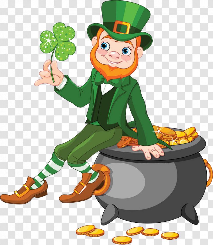 Leprechaun Gold Stock Photography Illustration - Mythical Creature - And Lucky Person Transparent PNG