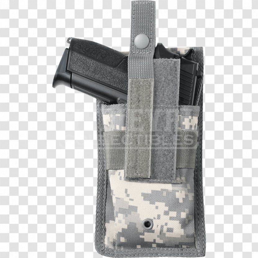 Gun Holsters Pistol MOLLE Firearm Concealed Carry - Us Woodland Transparent PNG