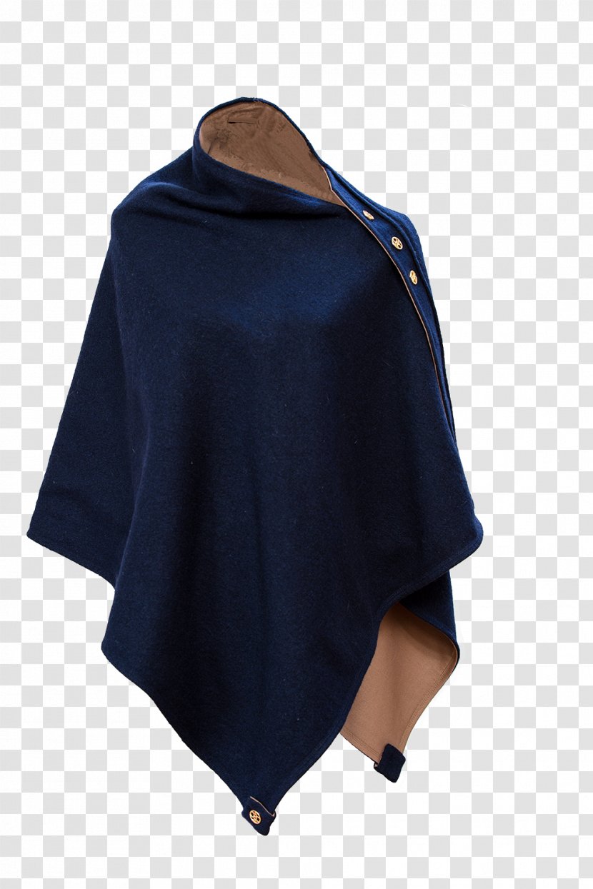 Cobalt Blue Poncho Neck - Electric - The Empty Box And Zeroth Maria Transparent PNG