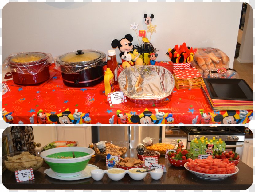 Buffet Smörgåsbord Party Dessert Mickey Mouse - Lunch Buddies Fruit Snacks Transparent PNG