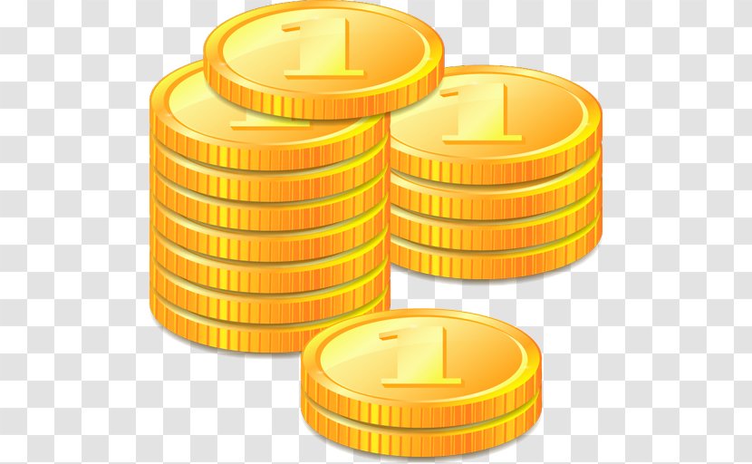Gold Coin Icon - Money - Coins Free Download Transparent PNG