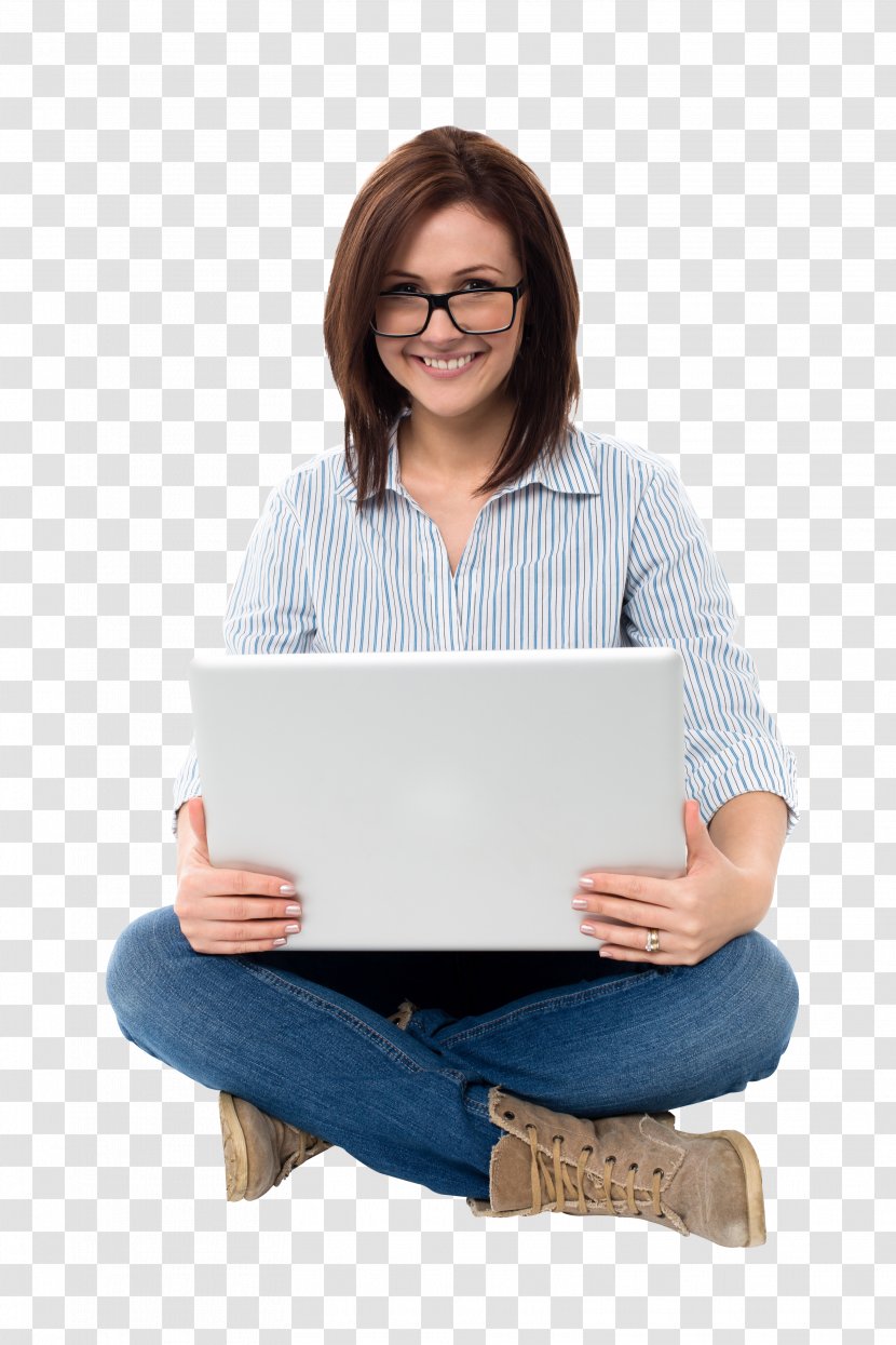 Image Woman Laptop Shutterstock - Job Transparent PNG