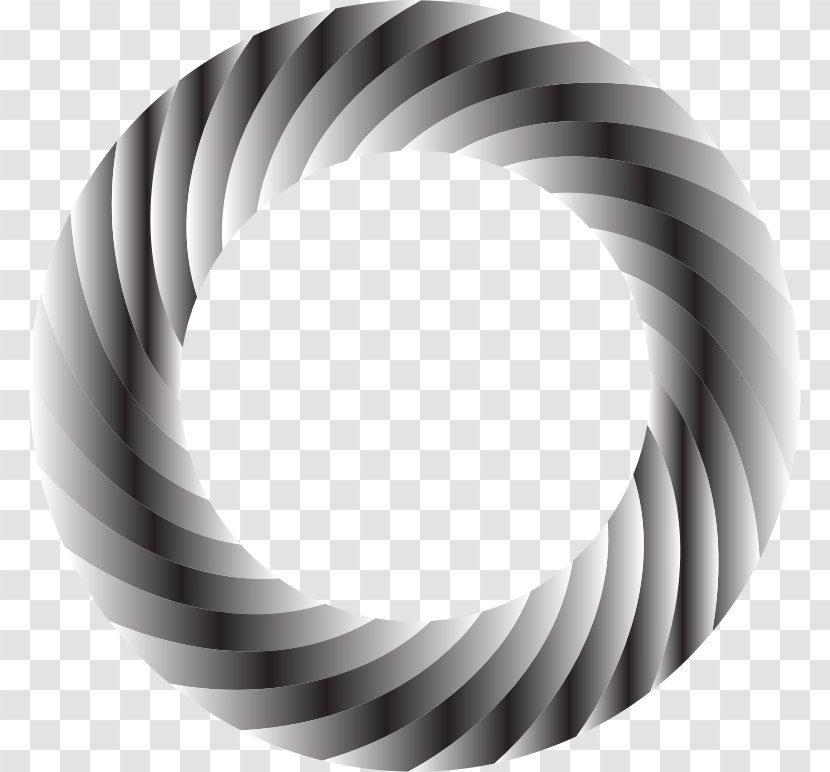 Circle Torus Rotation Clip Art - Threedimensional Space Transparent PNG