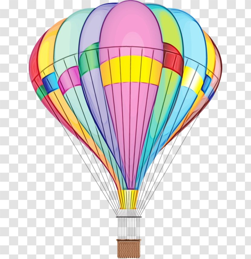 Hot Air Balloon - Parachute Vehicle Transparent PNG