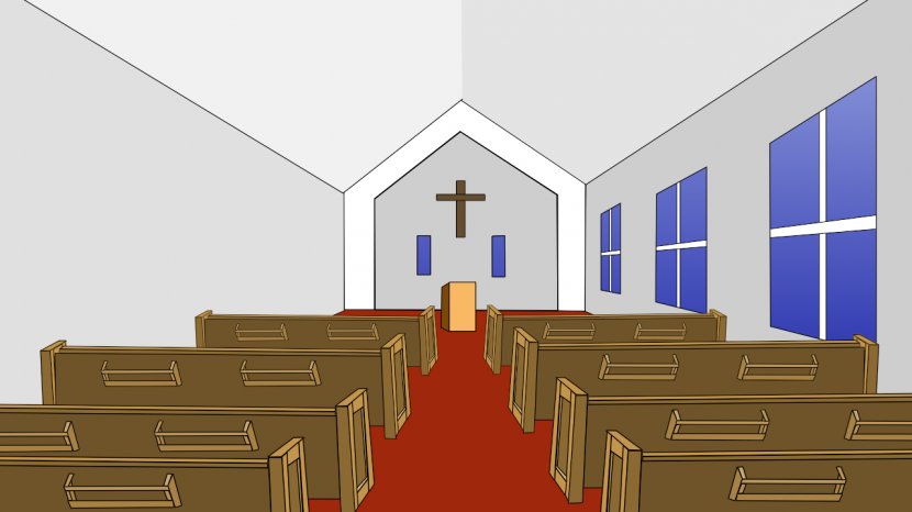 Church Pulpit Kerkmeubilair Clip Art - Facade - Cliparts Transparent PNG