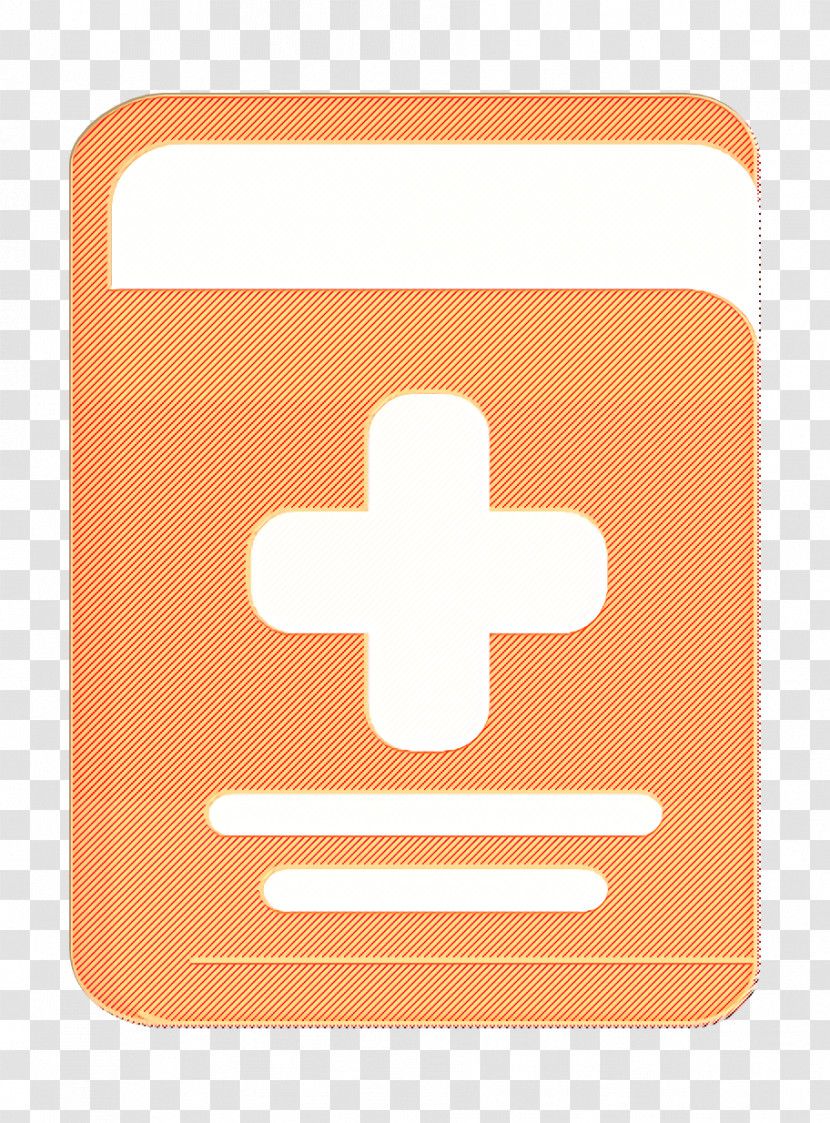 Book Icon Medical Elements Icon Transparent PNG