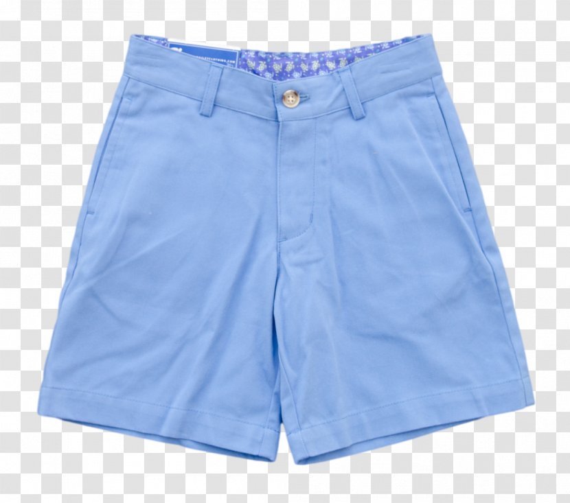 Trunks Bermuda Shorts - Active - Electric Blue Transparent PNG