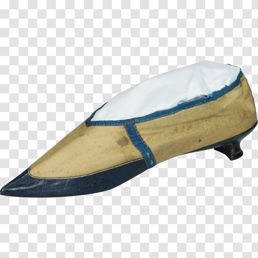 18th Century Shoe Georgian Era Footwear Leather - Blue Transparent PNG