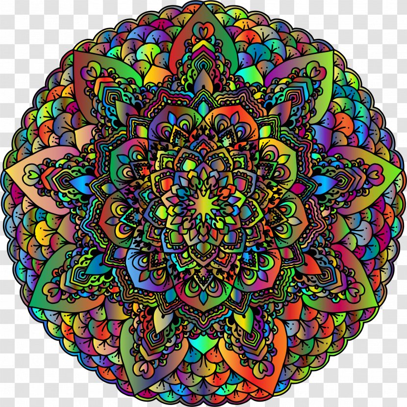 Mandala Art Clip - Flower - Social Media Transparent PNG