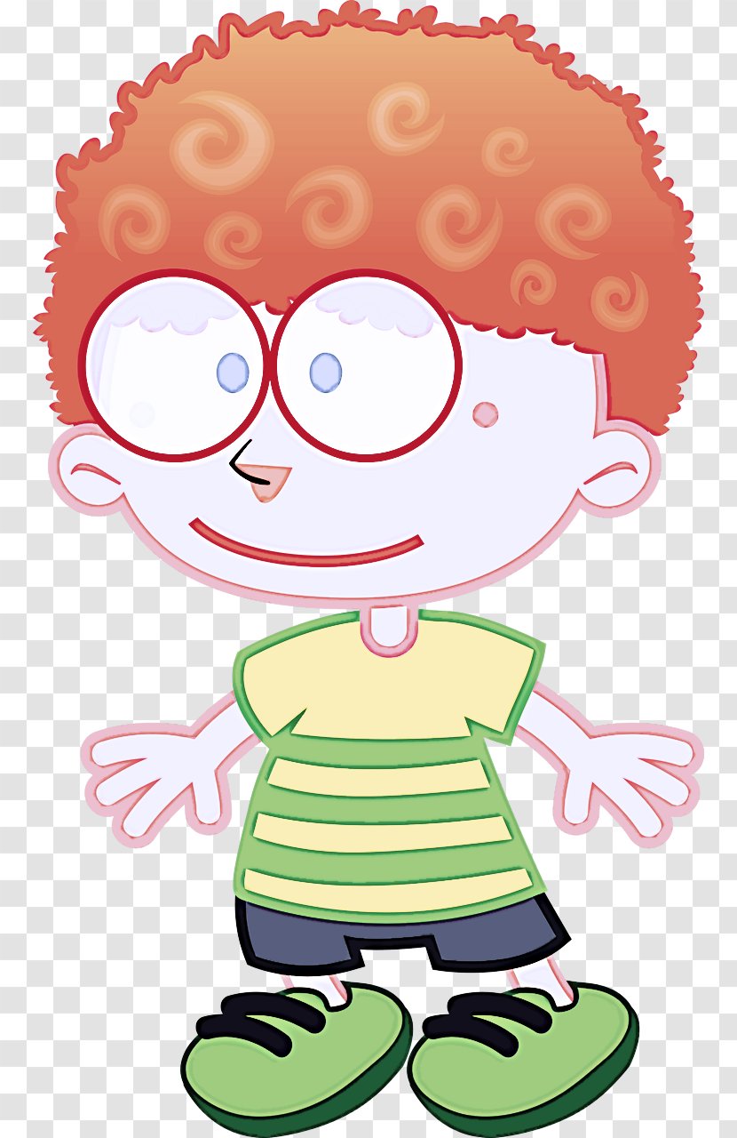 Green Cartoon Happy Smile Pleased Transparent PNG