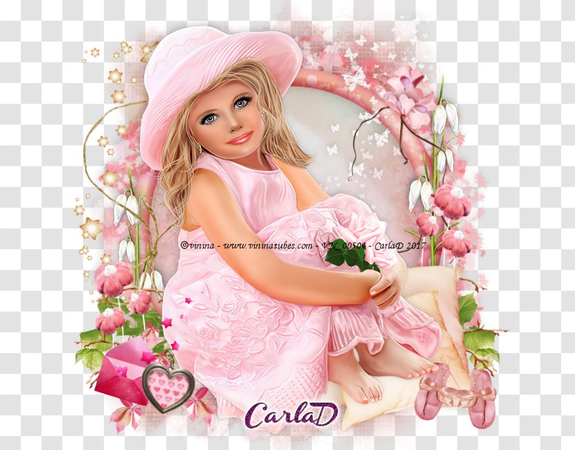 Cut Flowers Barbie Flower Bouquet Blond - Cartoon Transparent PNG
