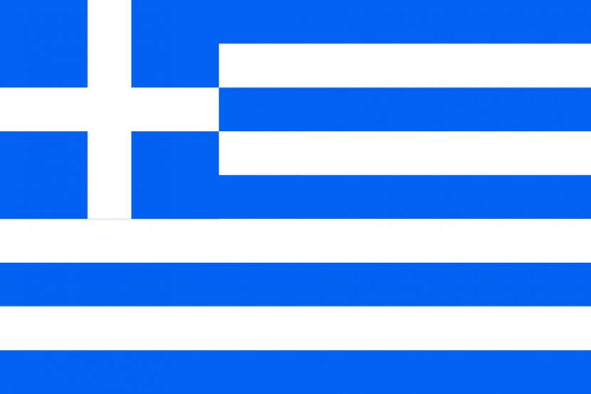 Kingdom Of Greece Flag Greek War Independence - Text - Border Pattern Transparent PNG