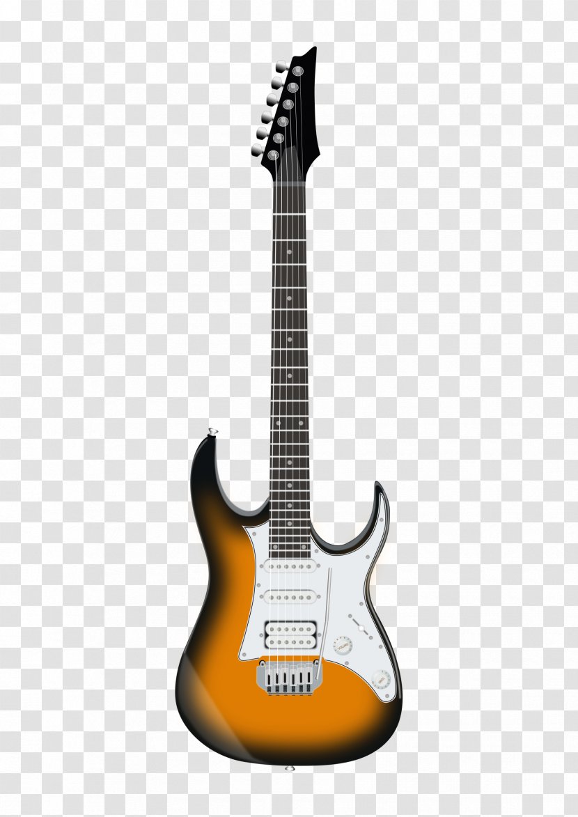 Ibanez RG JEM Fender Stratocaster GIO - Silhouette - Guitar Transparent PNG