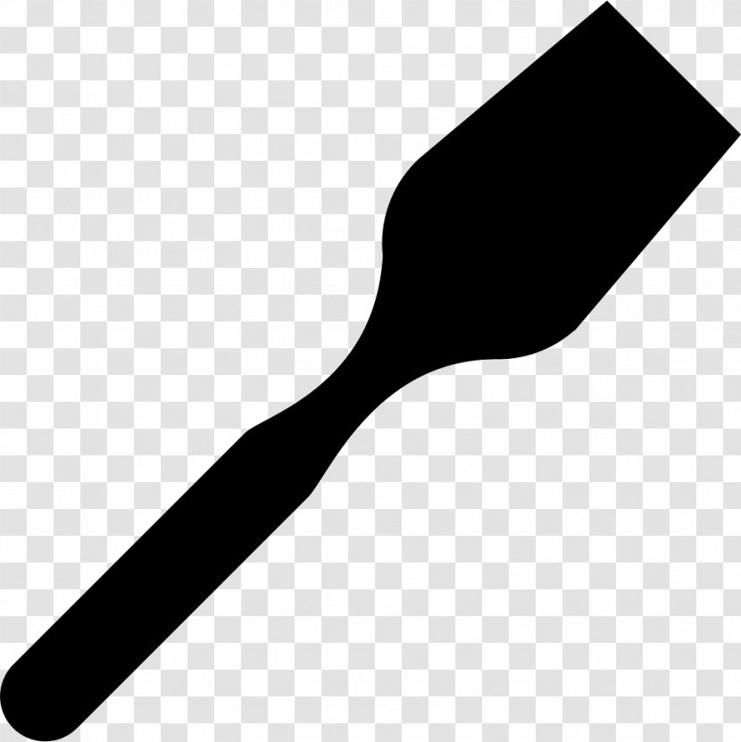 The Noun Project - Icon Design - Spatula Silhouette Transparent PNG