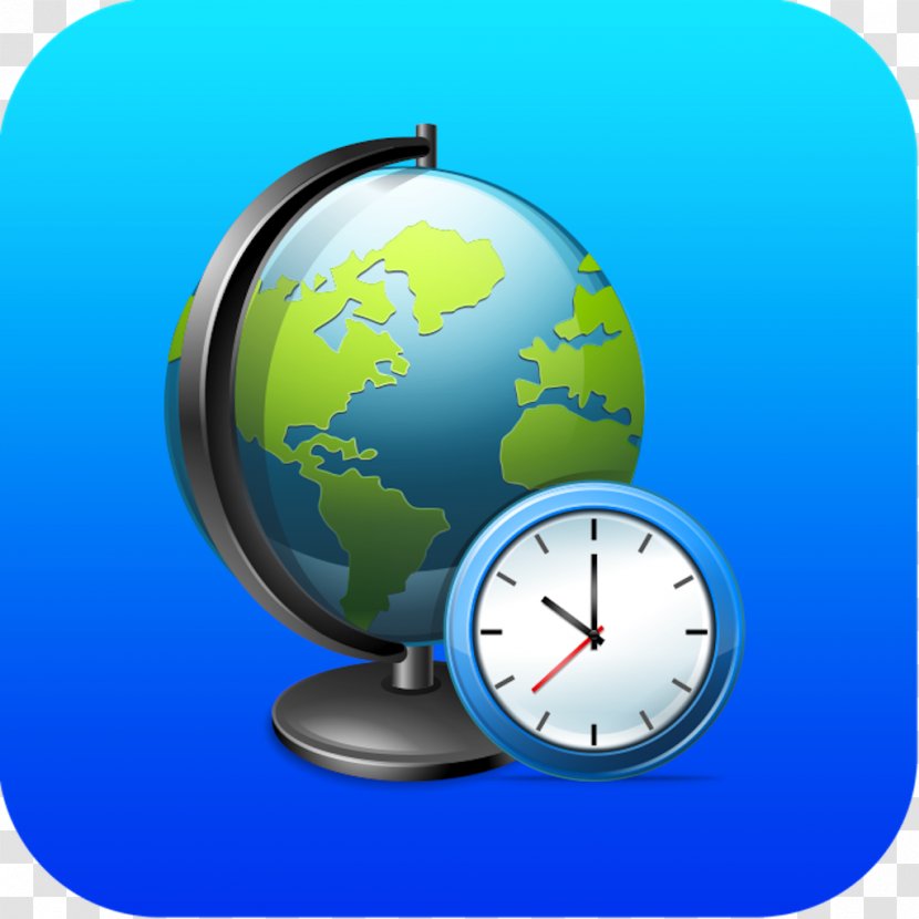 Network Time Protocol Gulf Worldwide Express Server 24-hour Clock - Globe - Cartoon Alarm Transparent PNG