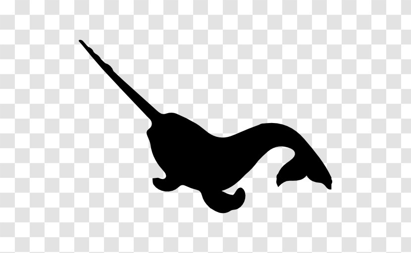 Disney's Animal Kingdom Silhouette Computer Icons - Dog Like Mammal - Narwhal Transparent PNG