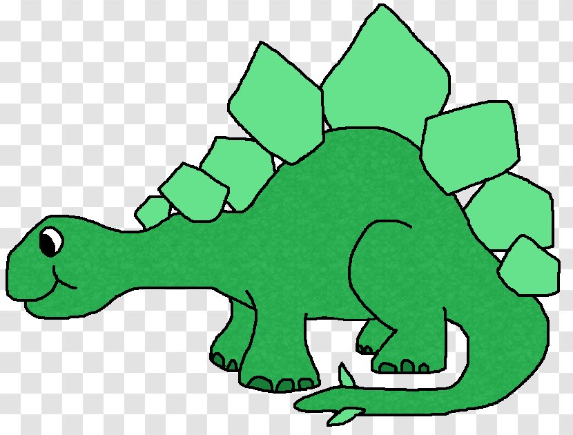 Clip Art Stegosaurus Tyrannosaurus Triceratops Dinosaur - Amphibian Transparent PNG