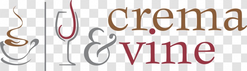 Crema & Vine Logo Brand Product Design Font - Experience Bar Transparent PNG