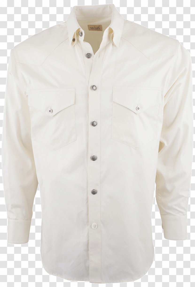 T-shirt Blouse Clothing Sleeve - Ecru Transparent PNG