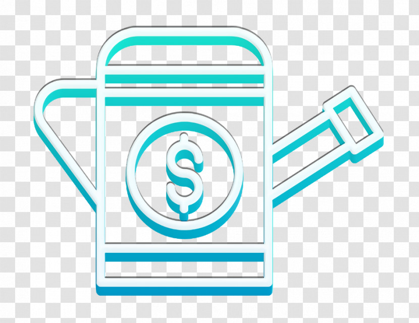 Watering Can Icon Investment Icon Business And Finance Icon Transparent PNG