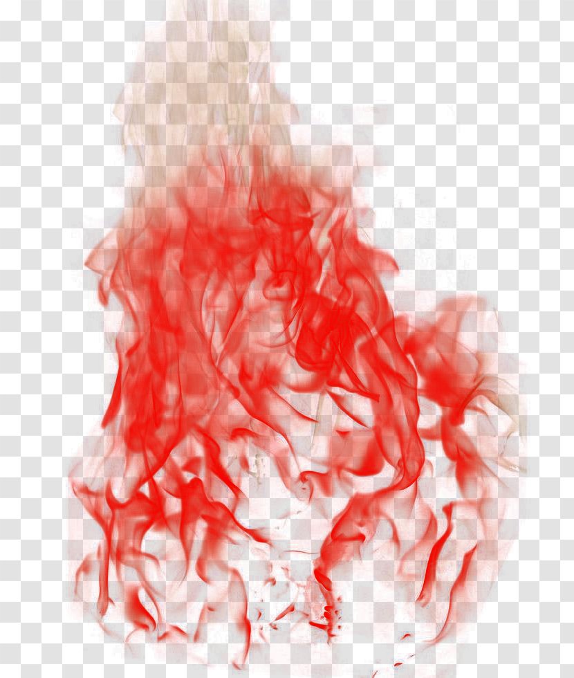 Red Flame Material - Peach - Color Transparent PNG