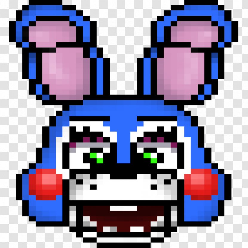 Five Nights At Freddy's 2 Freddy's: Sister Location Pixel Art - Deviantart - Minecraft Transparent PNG