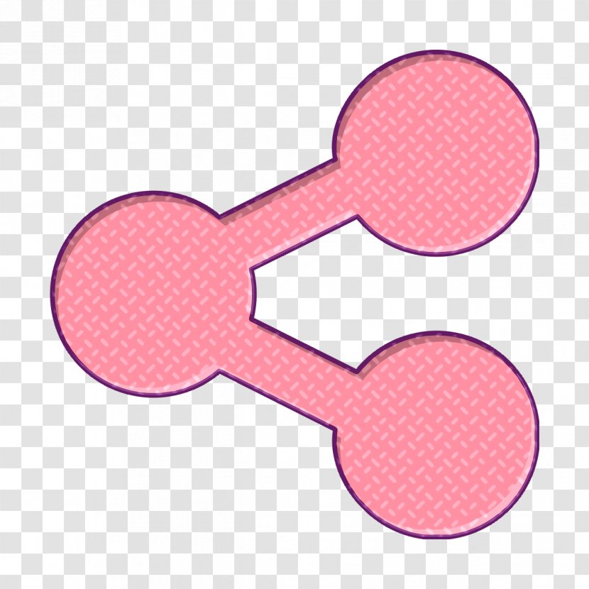 Connection Icon Share - Cosmetics - Peach Transparent PNG