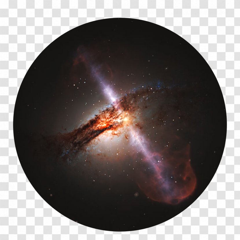 Supermassive Black Hole Relativistic Jet Galaxy Astronomy - Atmosphere Transparent PNG