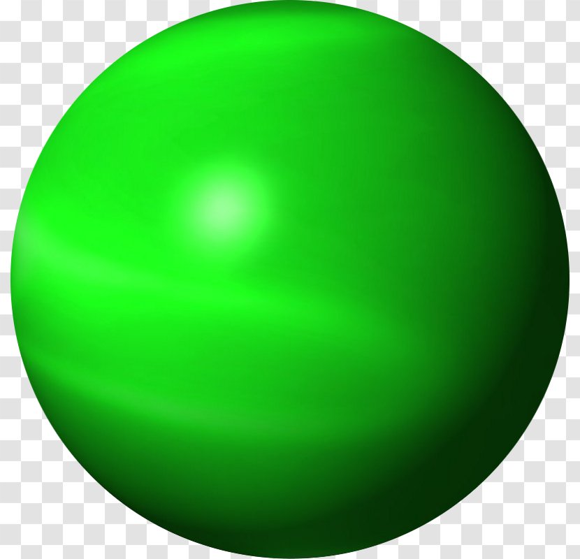 Sphere Clip Art - Green Circle Transparent PNG