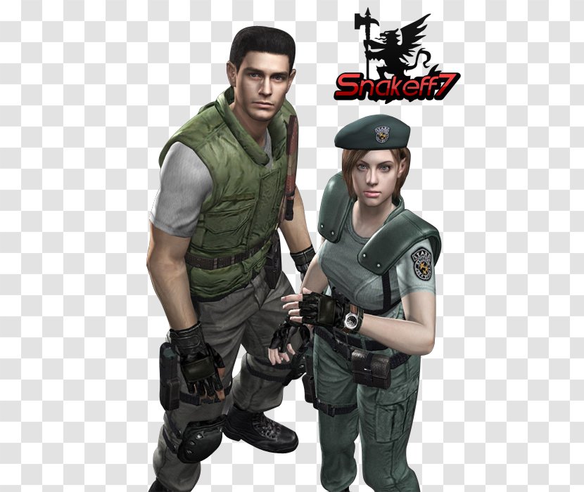 Chris Redfield Jill Valentine Resident Evil 4 Evil: Operation Raccoon City Soldier Transparent PNG