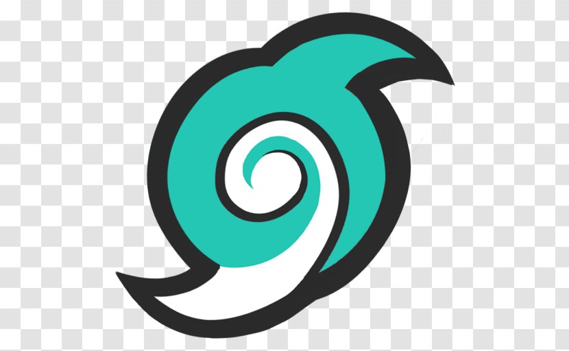 Teal Turquoise Logo Circle - Symbol - Swirl Transparent PNG
