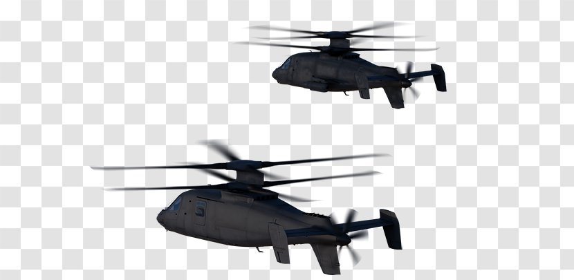 Helicopter Rotor Sikorsky S-97 Raider X2 Military - Aircraft Transparent PNG