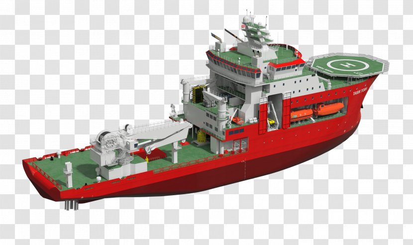 Anchor Handling Tug Supply Vessel Tugboat Ship Platform - Oil - Boat Transparent PNG