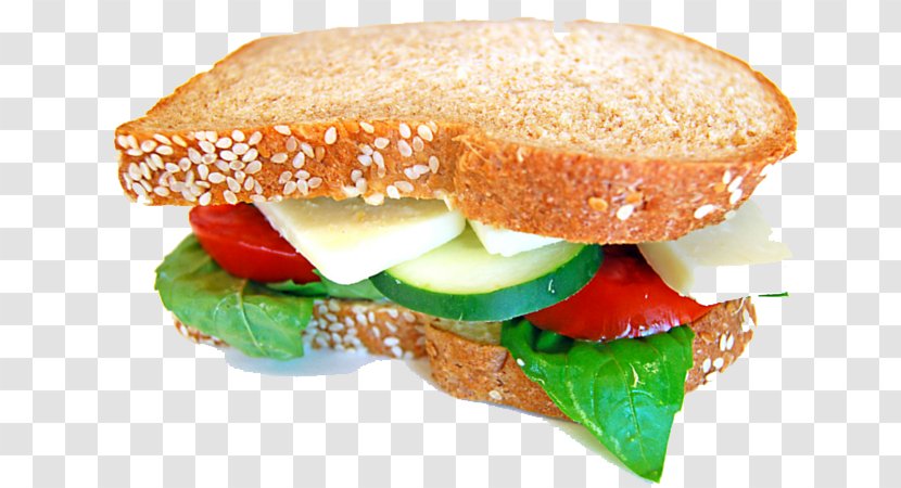 Hamburger Vegetable Sandwich Vegetarian Cuisine Ham And Cheese - Food Transparent PNG