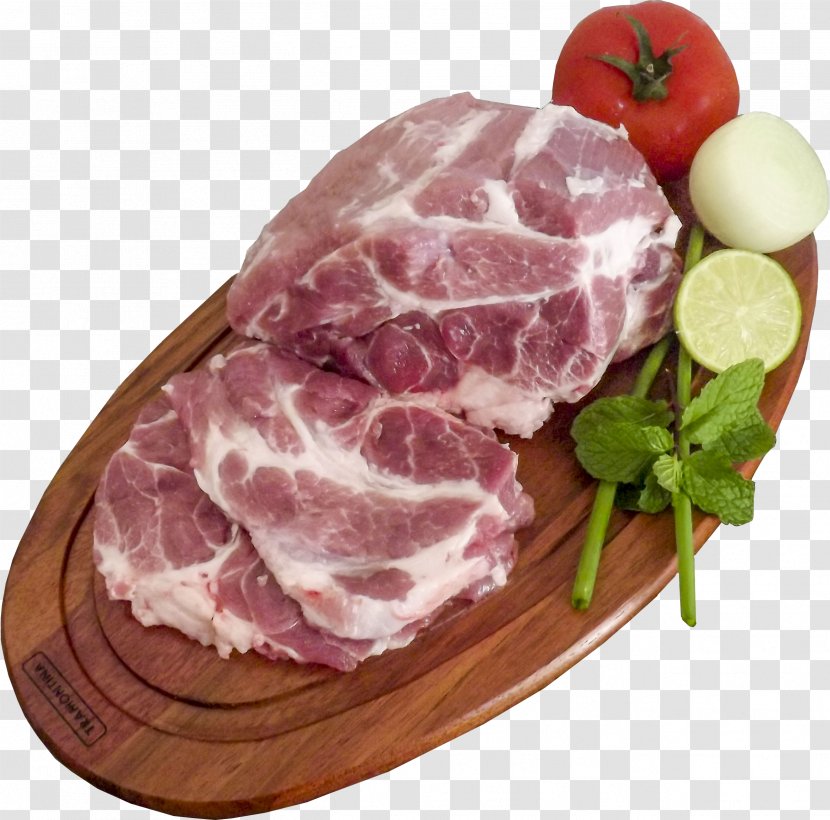 Capocollo Ham Prosciutto Soppressata Bresaola - Cartoon Transparent PNG