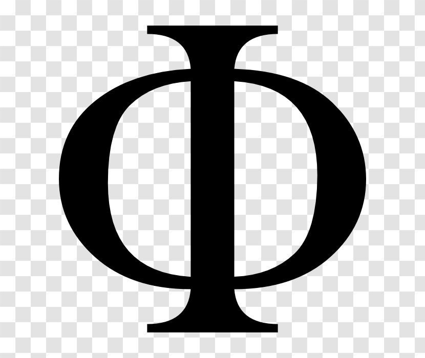 Phi Greek Alphabet Letter Beta - Symbol - Barrier Transparent PNG