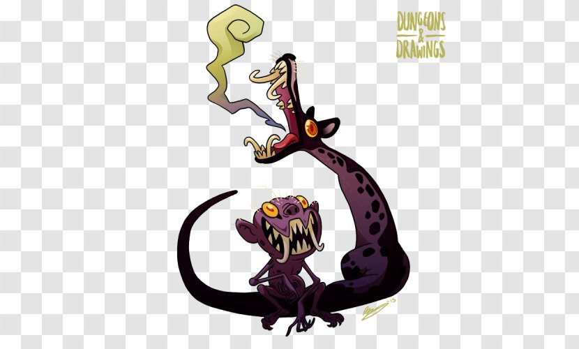 Dungeons & Dragons Bajang Demon Devil Illustration - Concept Art - Bad Spirits Transparent PNG