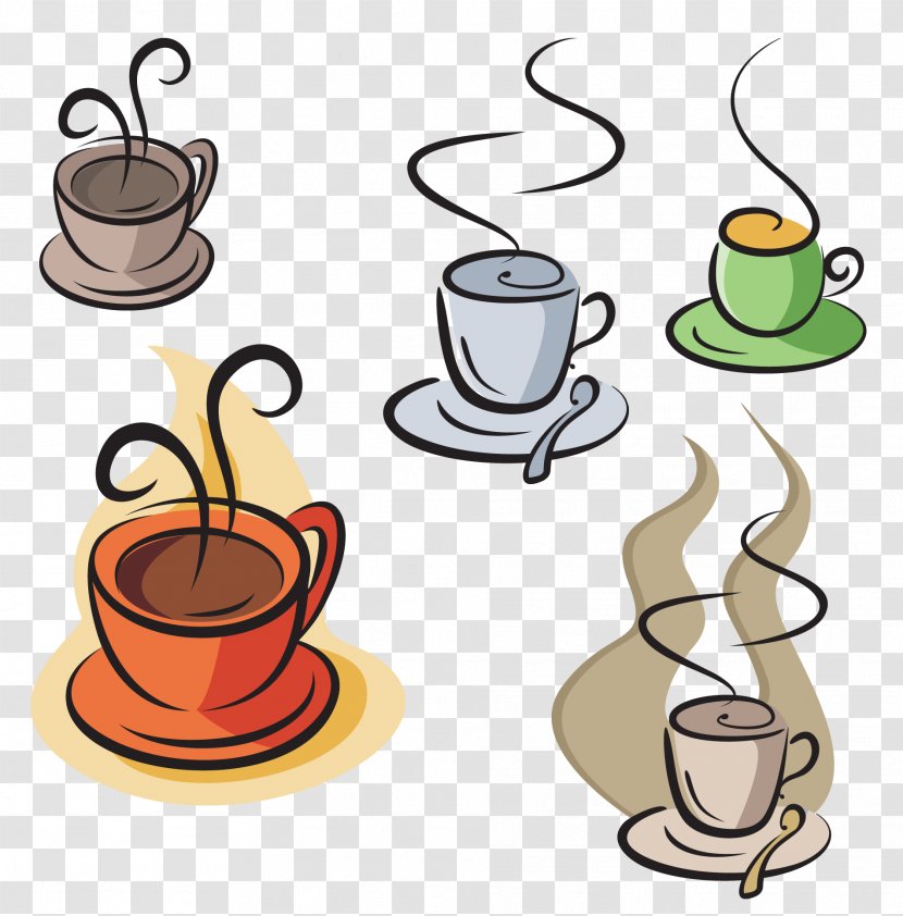 Coffee Cup Teacup Clip Art - Tableware - Tea Clipart Transparent PNG