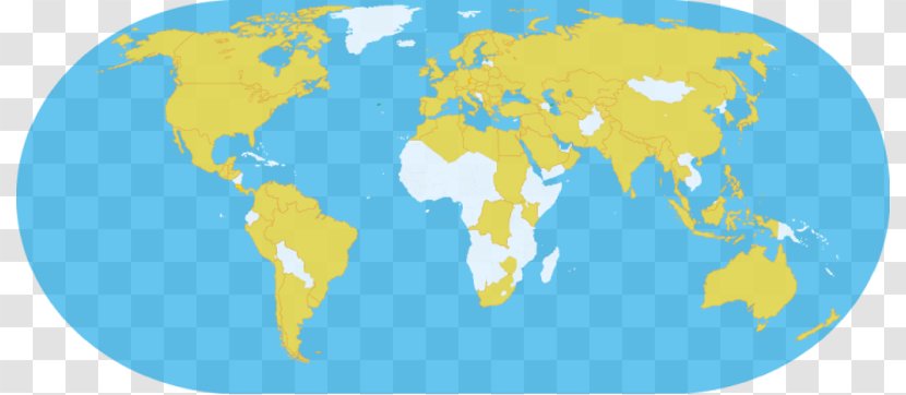 World Map Mapa Polityczna - Globe - Eggs Recipes Transparent PNG