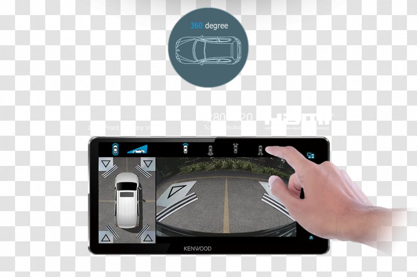 CarPlay GPS Navigation Systems Kenwood Corporation Wiring Diagram Display Device - Automotive System - Car Transparent PNG