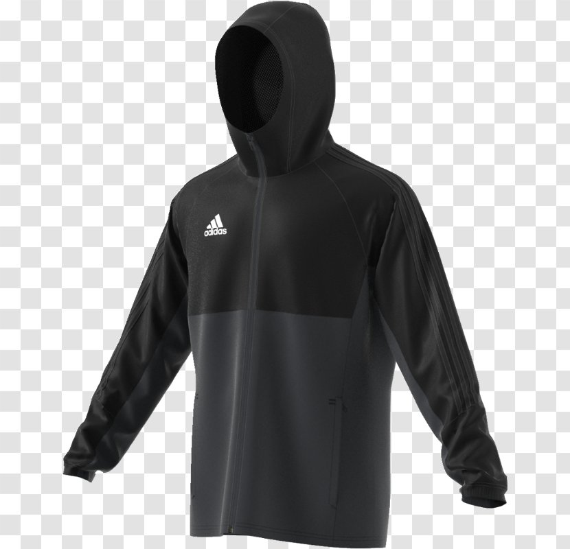 Raincoat Jacket Adidas Hood - Active Shirt - Shop Standard Transparent PNG