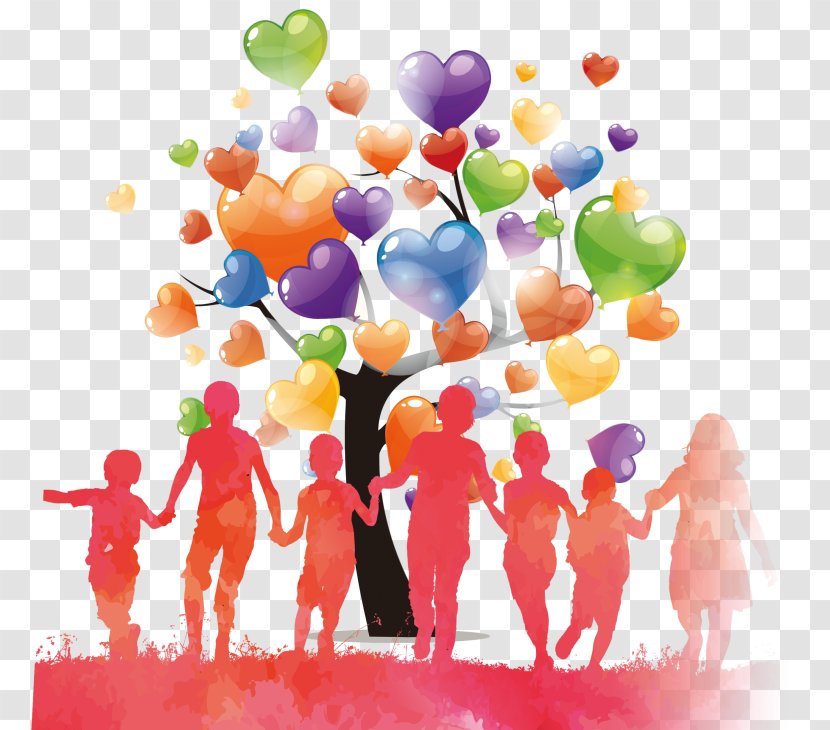 Balloon Silhouette - Celebrating - Drawing Transparent PNG