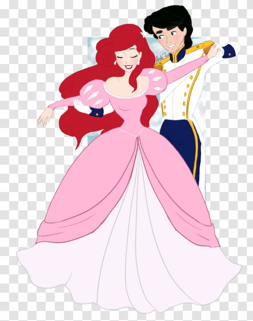 Ariel The Prince Princess Jasmine Disney - Watercolor Transparent PNG