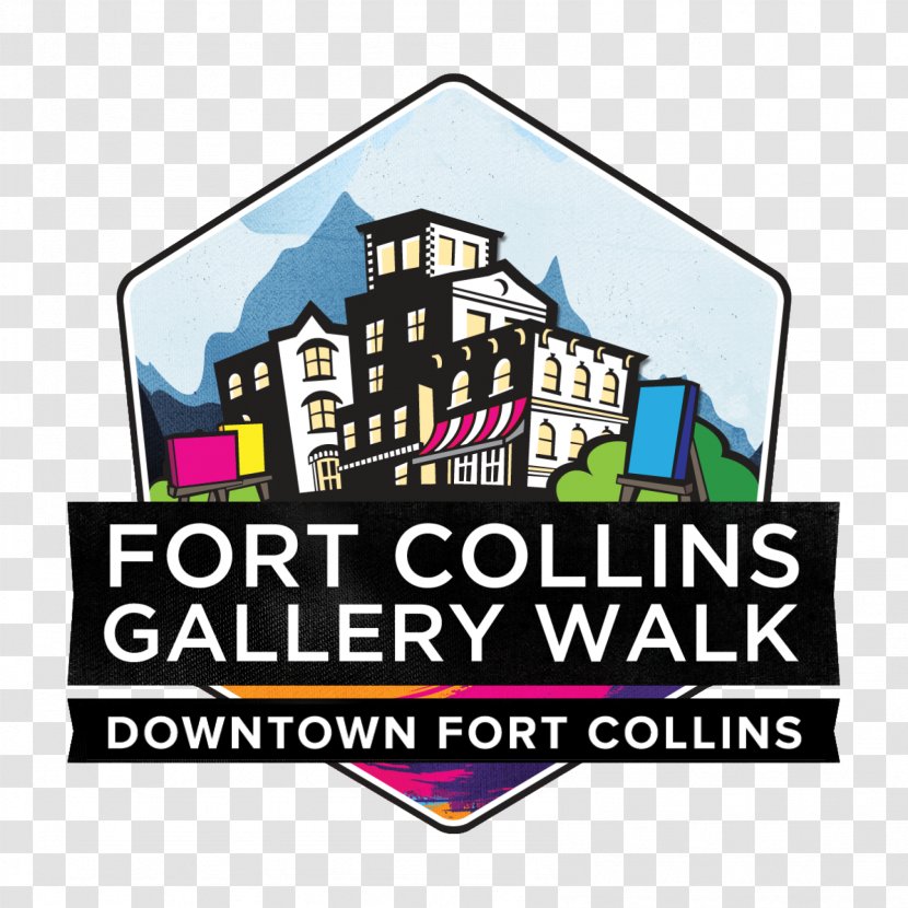 Downtown Fort Collins Trimble Court Artisans Art Museum Walking - Cartoon Transparent PNG