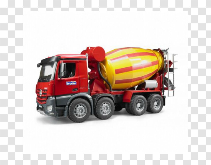 Mercedes-Benz Actros Car Arocs Cement Mixers - Mercedes Transparent PNG