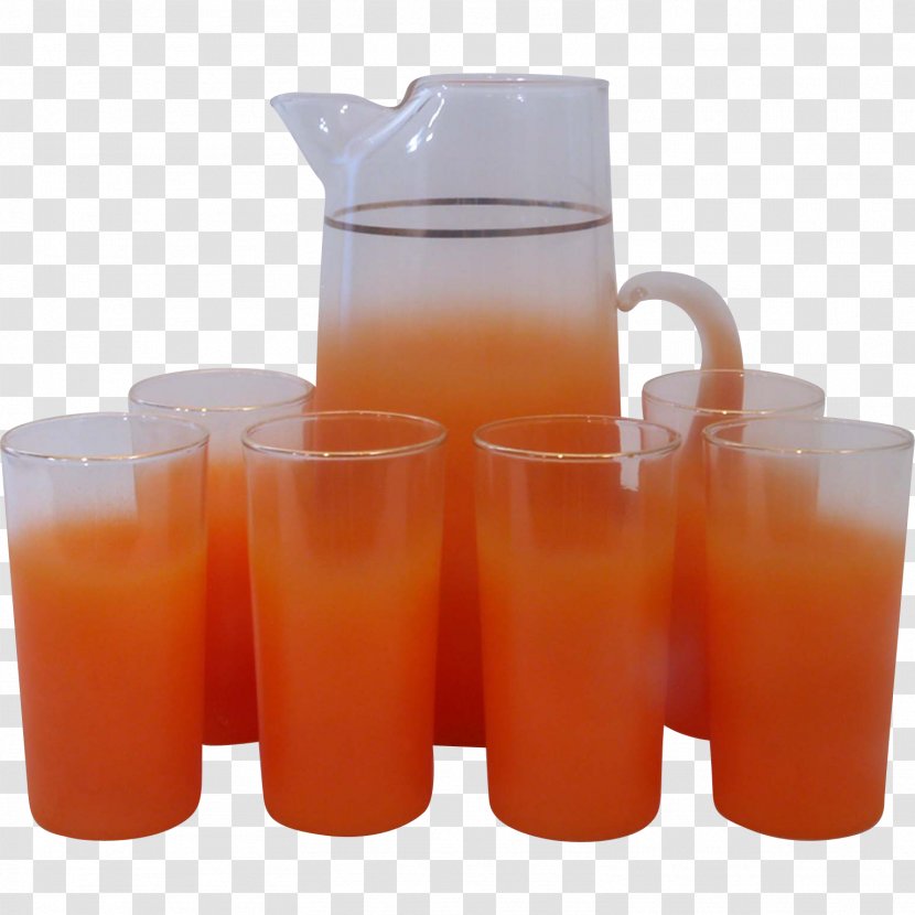 Orange Drink Fizzy Drinks Soft Table-glass - Glass Transparent PNG