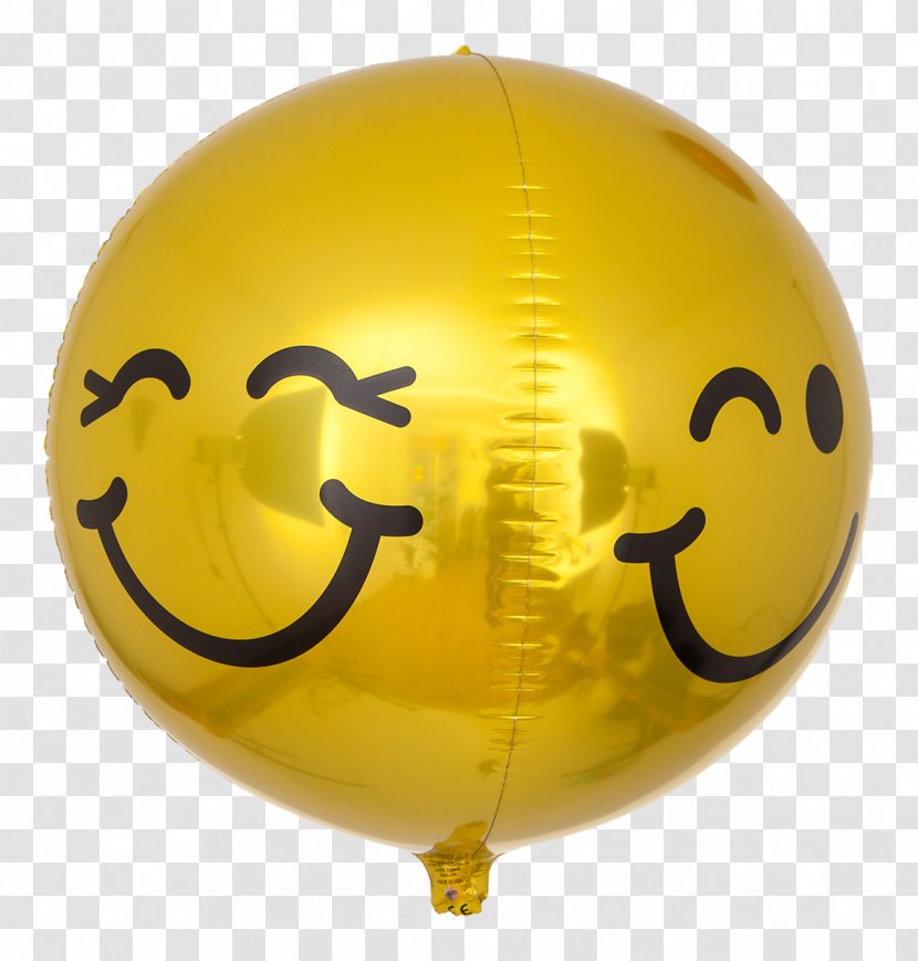 Smiley Toy Balloon Emoticon Helium - Gift Transparent PNG
