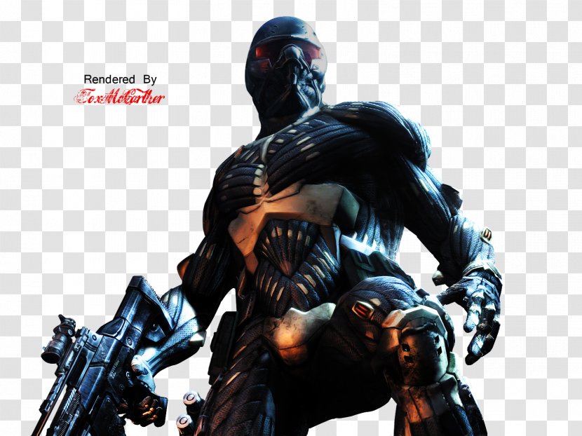 Crysis 2 3 Video Game Xbox 360 - Fictional Character - Action Figure Transparent PNG