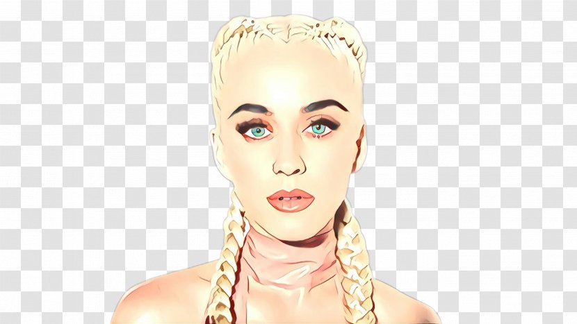 Face Hair Skin Eyebrow Lip - Cartoon - Hairstyle Chin Transparent PNG