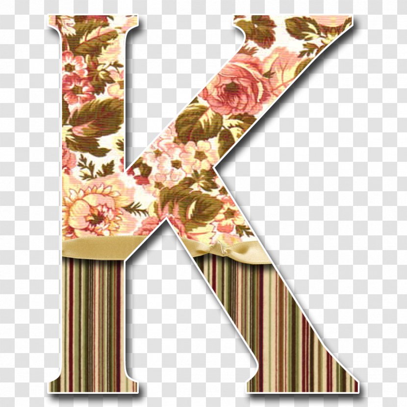 Alphabet Letter Case Scrapbooking - Initial - K Transparent PNG